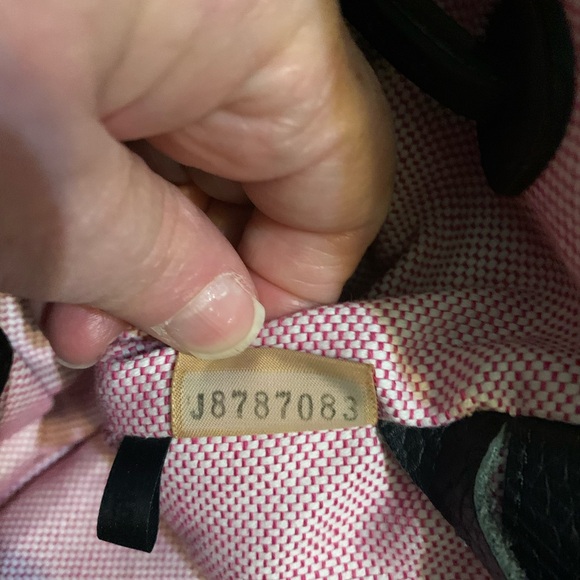 Dooney and Bourke Chiara Black Pebbled Leather Drawstring shopper handbag - Picture 8 of 13